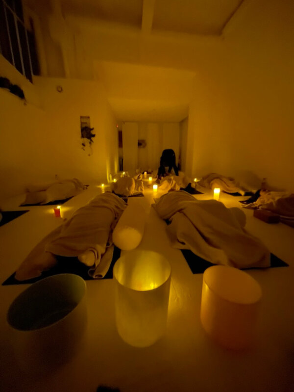 séance de bain sonore