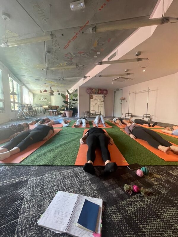 séance de yin yoga