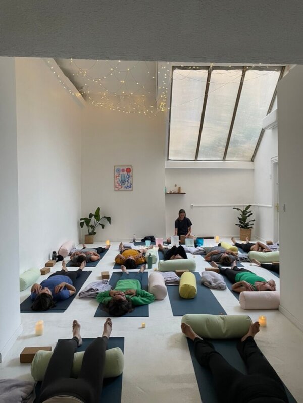 séance de yin yoga