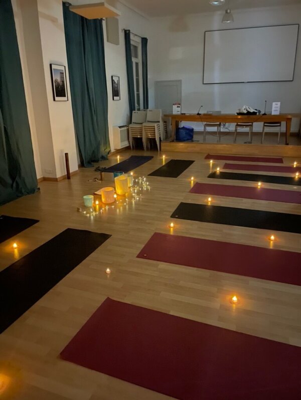 salle de yoga