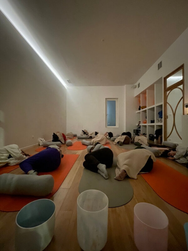 séance de bain sonore